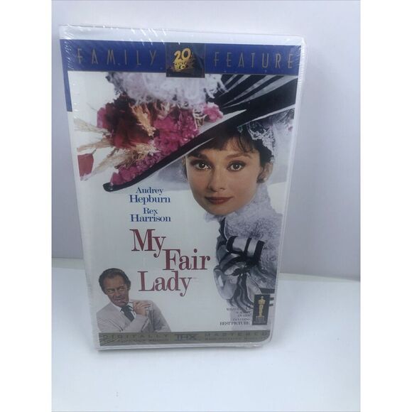 My Fair Lady Audrey Hepburn & Rex Harrison VHS vintage - Picture 2 of 12